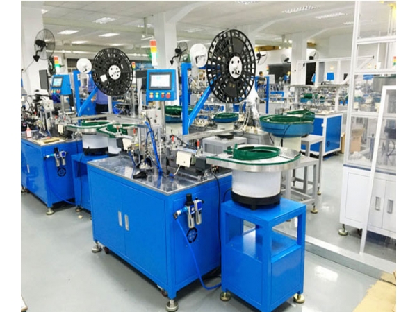 電（diàn）池支（zhī）架自動插負片機