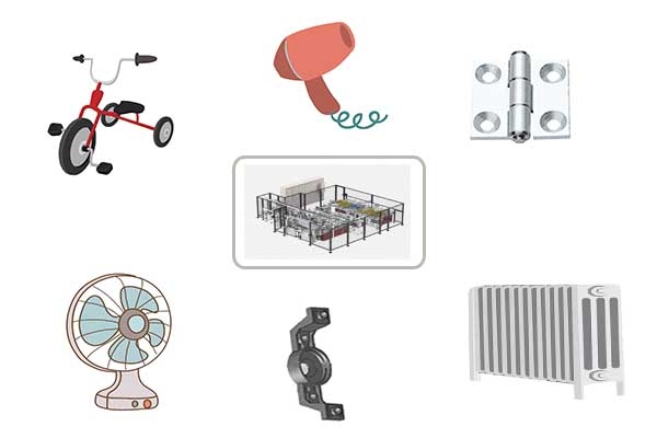 Architectural home hardware industry application series